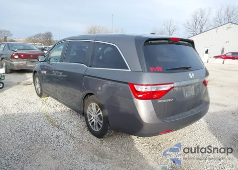 2012 Honda Odyssey Ex-L из США, поврежденный, VIN 5FNRL5H6XCB120737